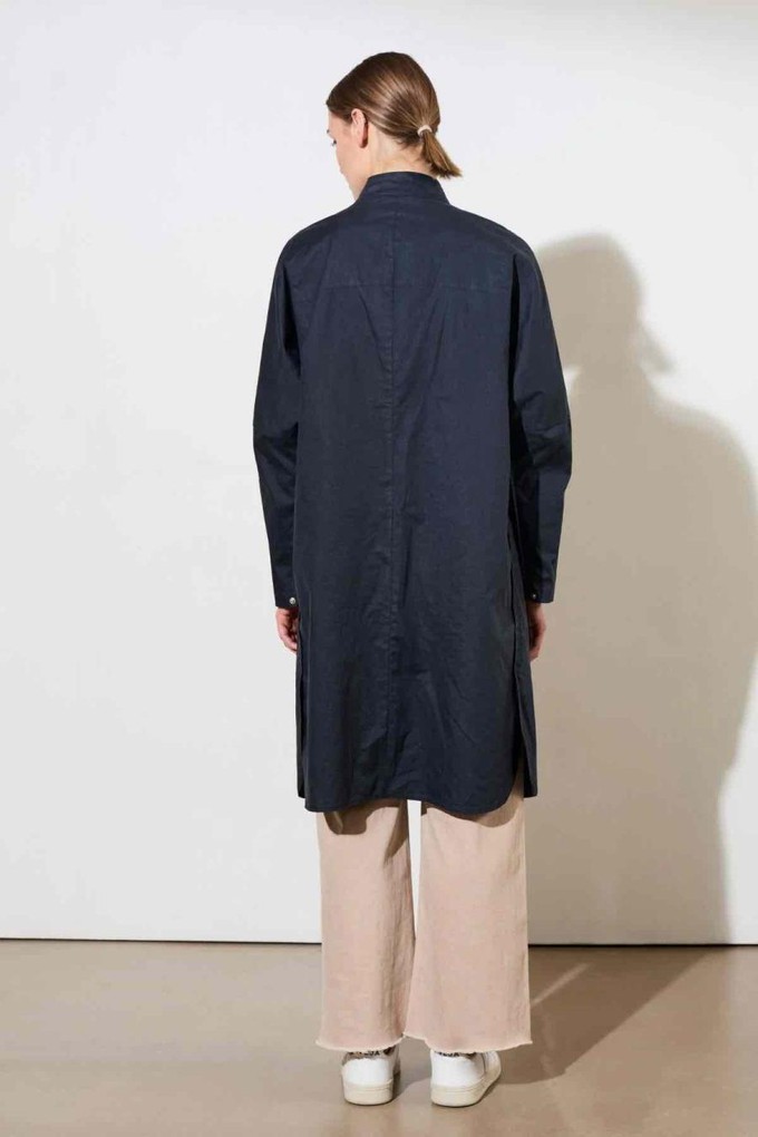 Mira long coat - navy from Brand Mission