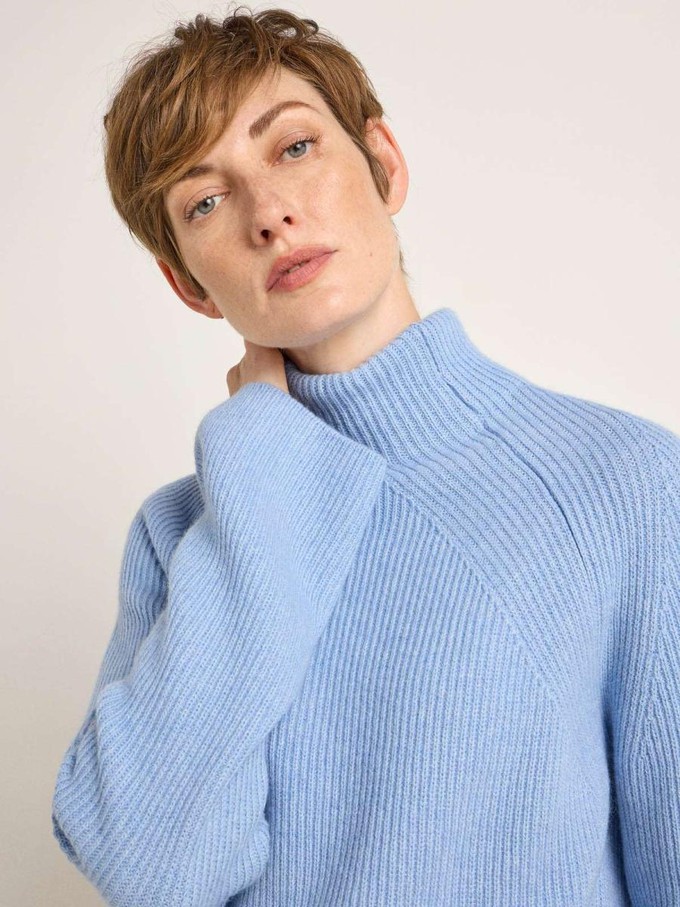 Oversized trui - frozen blue from Brand Mission