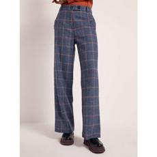 Glencheck Marlene pantalon wol - cloudy multicolor via Brand Mission