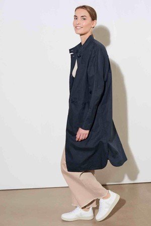 Mira long coat - navy from Brand Mission