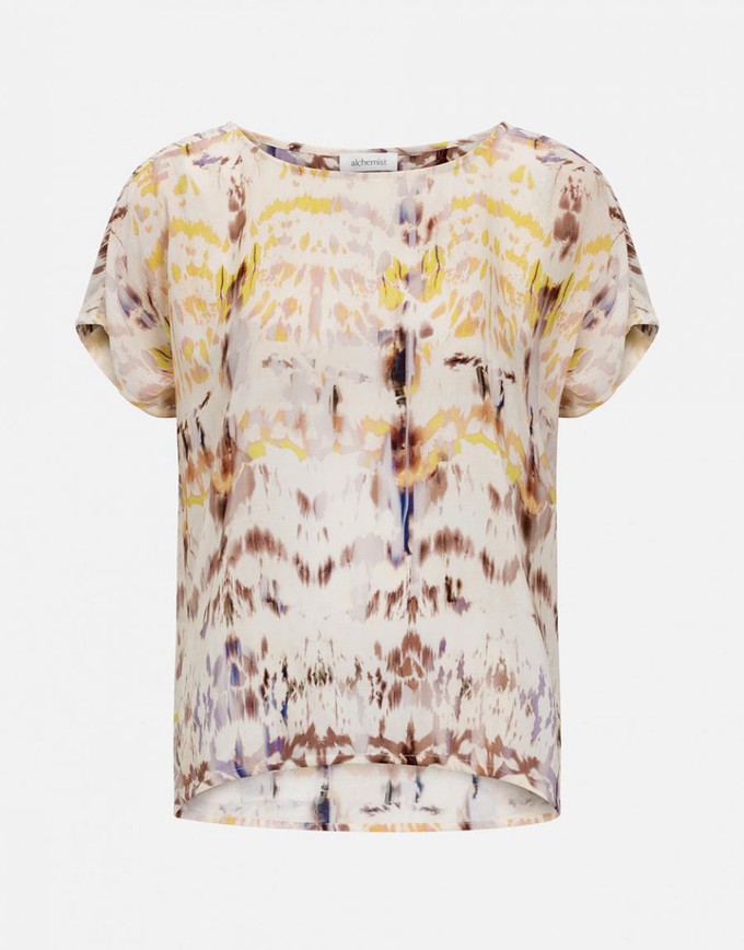 Noemie top - print vanilla from Brand Mission