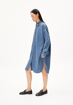 Saaly denim jurk - airflow from Brand Mission