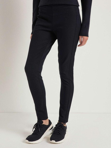 Slim fit broek - black from Brand Mission