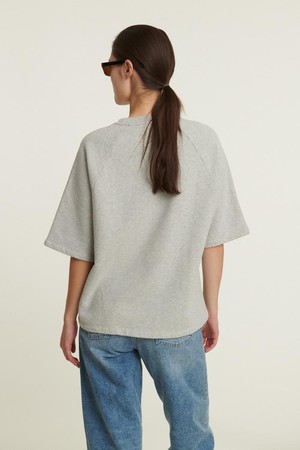 Adele sweater top - grey melange from Brand Mission