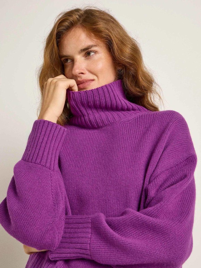 Oversized trui - Violet from Brand Mission