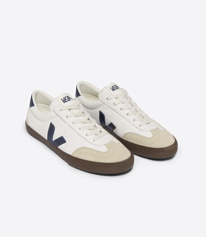 Volley sneaker - white nautico bark from Brand Mission