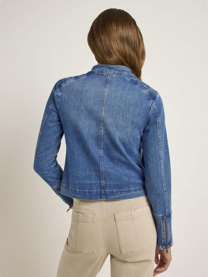 Jeans jacke - mid blue denim from Brand Mission