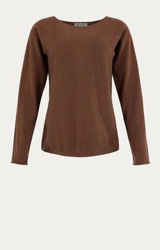 Judith boothals trui - Mid Brown via Brand Mission