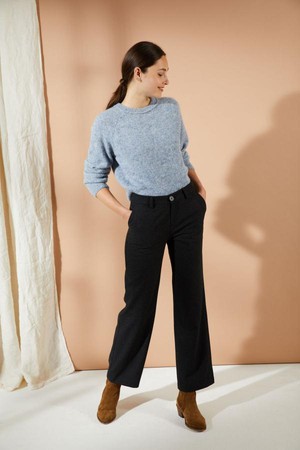 Faustine pantalon - grijs from Brand Mission