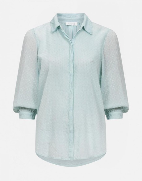 Chelsea blouse - sea mint from Brand Mission