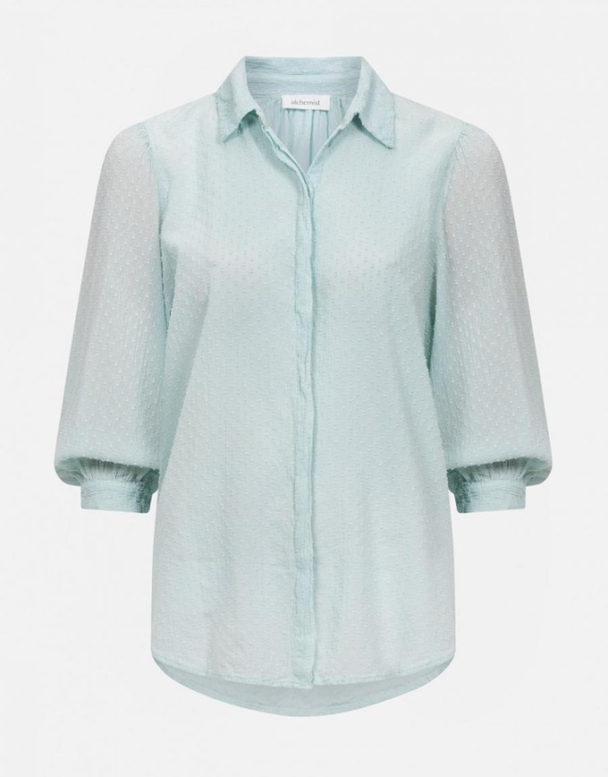 Chelsea blouse - sea mint from Brand Mission