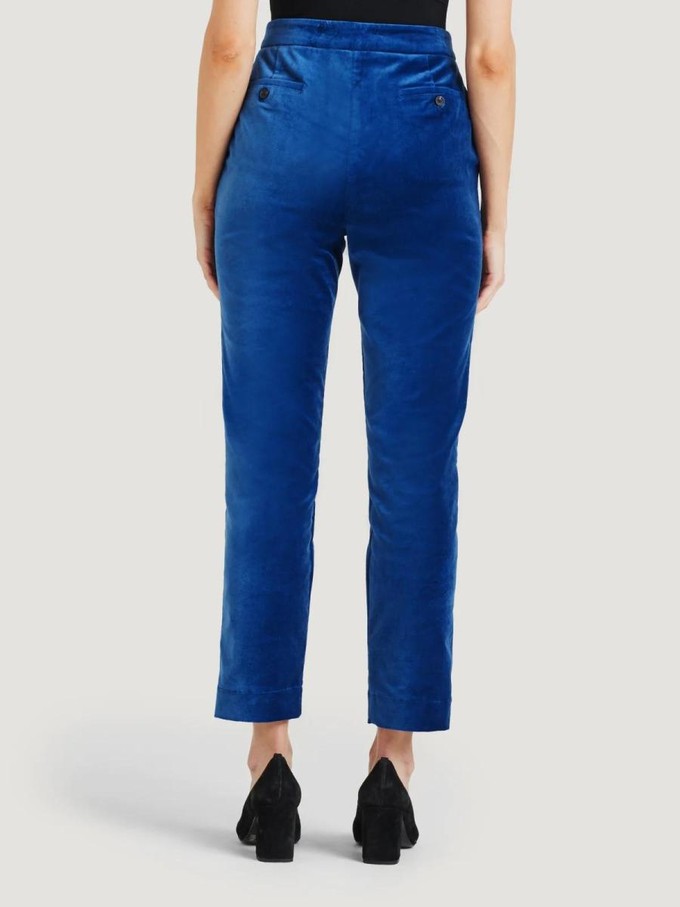 Alleegra Velvet pants - sapphire blue from Brand Mission