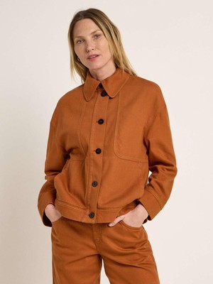 Relaxed jacket - almond from Brand Mission