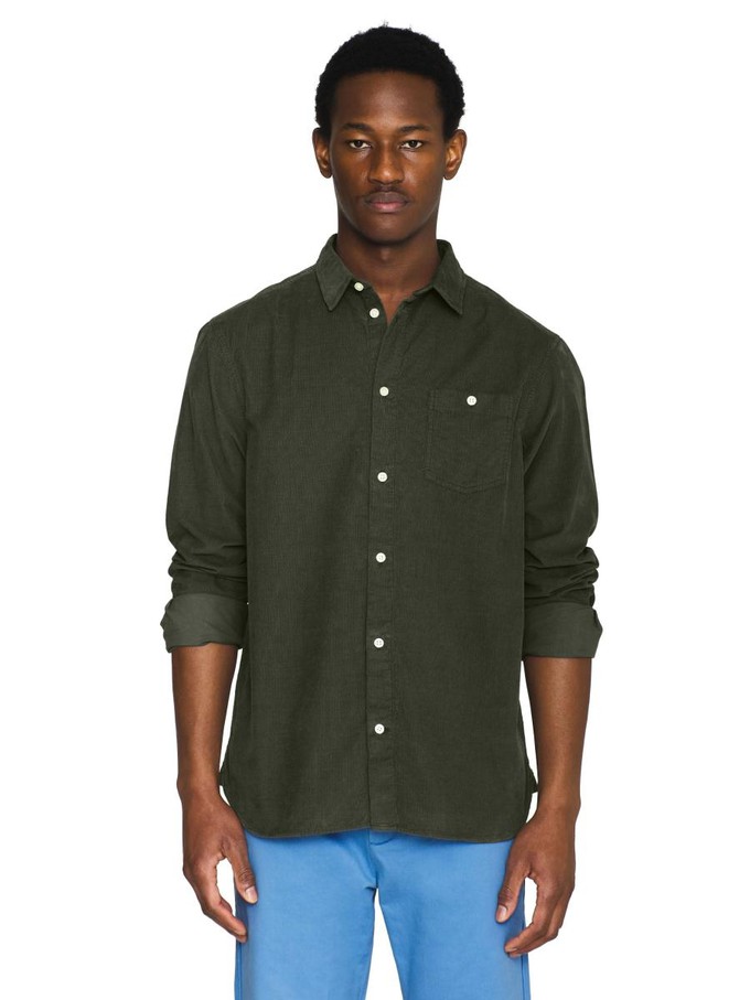 Corduroy shirt - forest night from Brand Mission