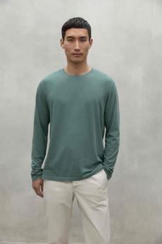 Laredo longsleeve - dusty green via Brand Mission