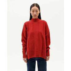 Carol Knitted Sweater - red via Brand Mission