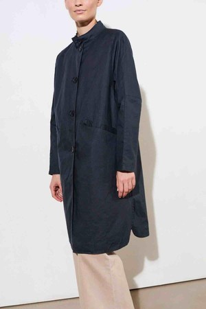 Mira long coat - navy from Brand Mission