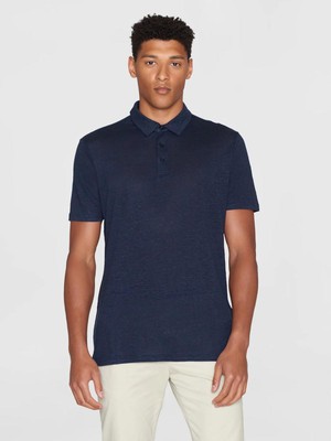 Linnen polo - total eclipse from Brand Mission