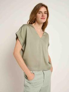 Top tencel - aqua grey via Brand Mission