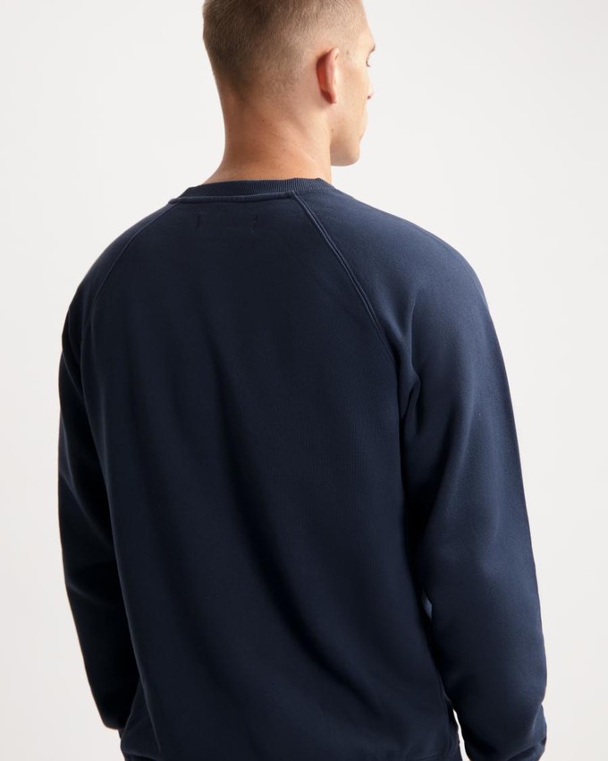 Randy Raglan Sweater - Dark Navy from Brand Mission