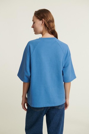 Adele sweater top - quiet harbor from Brand Mission