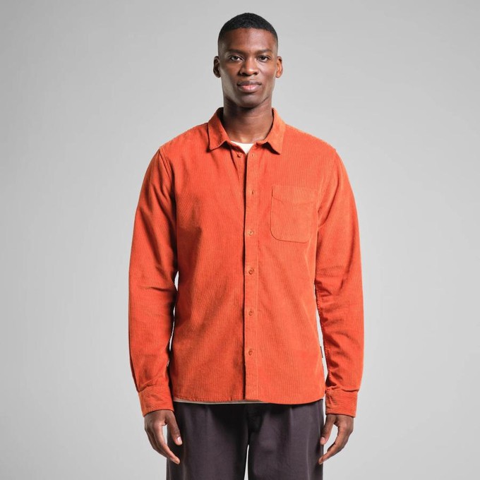 Shirt Varberg corduroy - cinnamon from Brand Mission