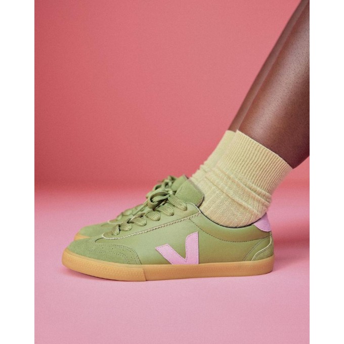 Volley sneaker - kiwi orchid from Brand Mission