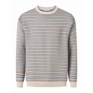 Crewneck knit sweater - striped from Brand Mission