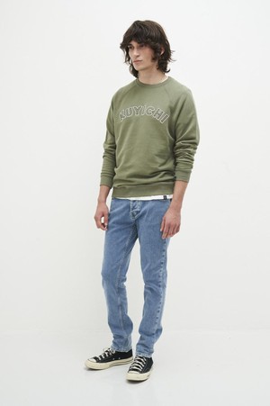 Randy sweater  - Army green from Brand Mission