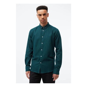 Kent overhemd - dark teal from Brand Mission