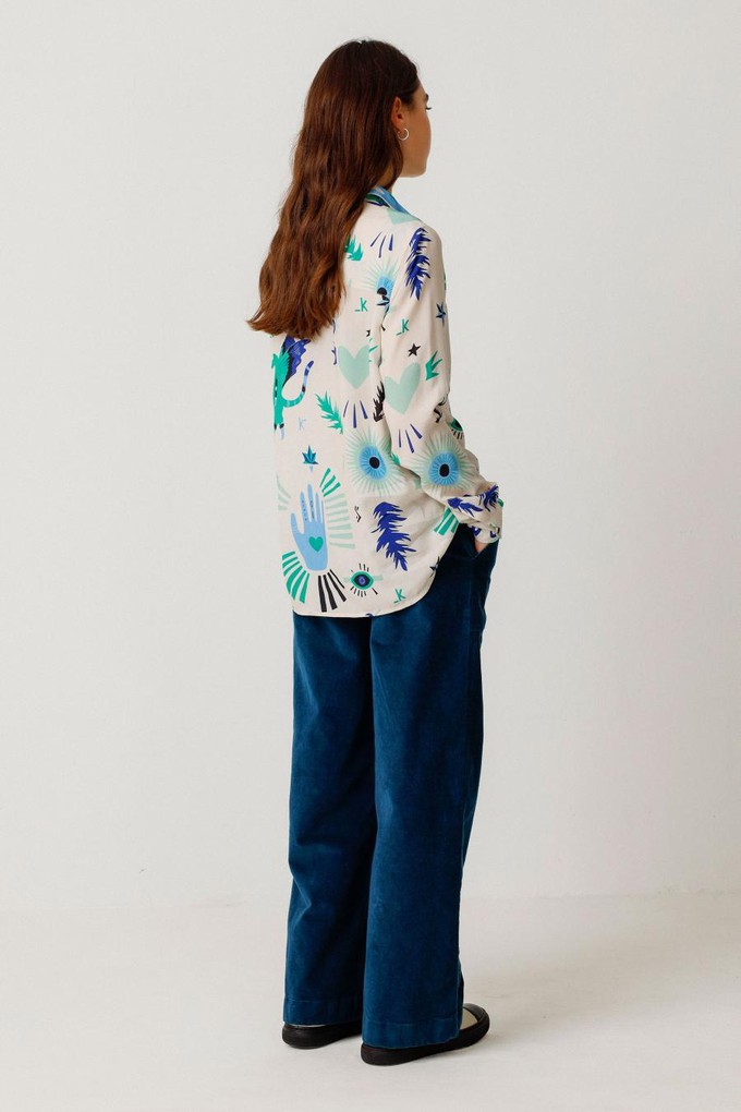 Asune blouse - Amulette print from Brand Mission