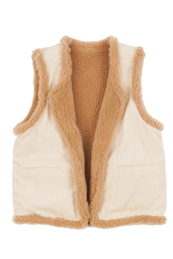 Cornela gilet - vanille from Brand Mission