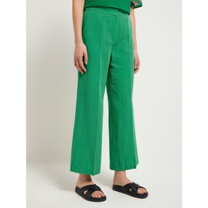 Pantalon met wijde pijpen - green from Brand Mission