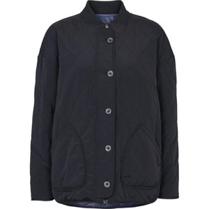 Ruby Loose Jacket- Black / Folkstone Grey from Brand Mission