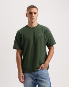 Liam signature t-shirt - Moss Green via Brand Mission