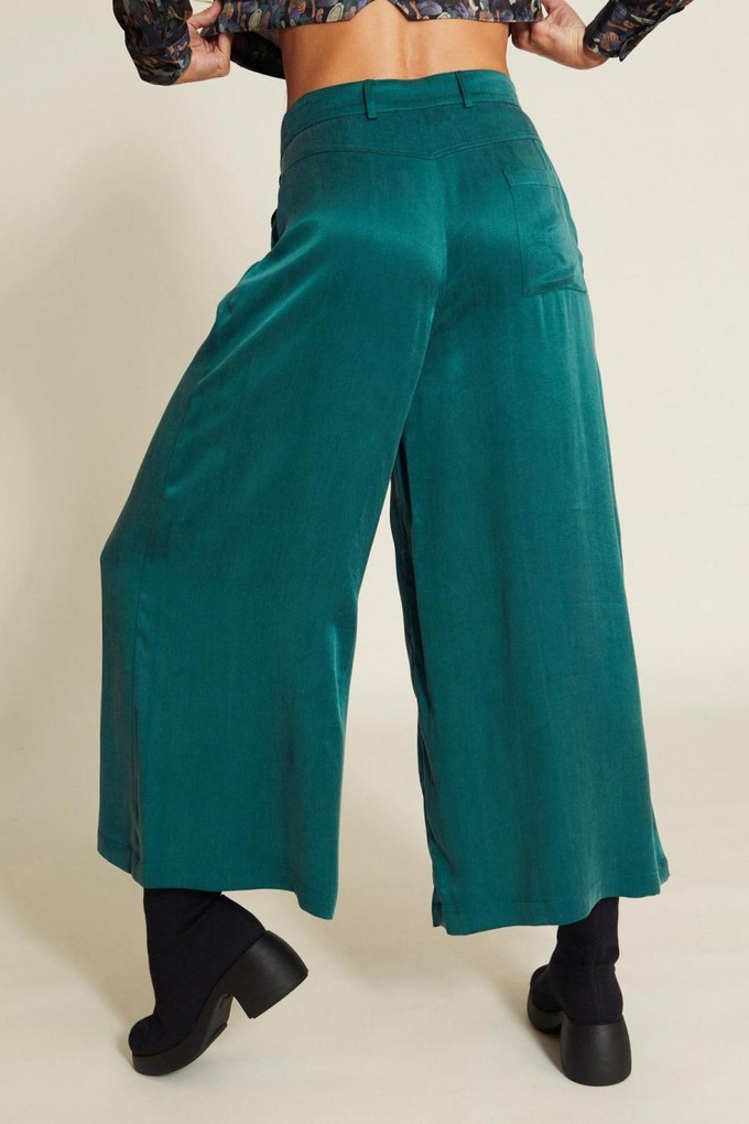 Suran broek - emerald green from Brand Mission