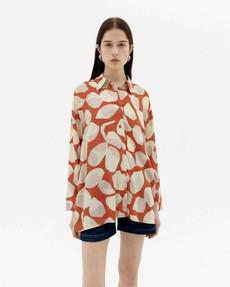 Ava blouse - leaf light via Brand Mission