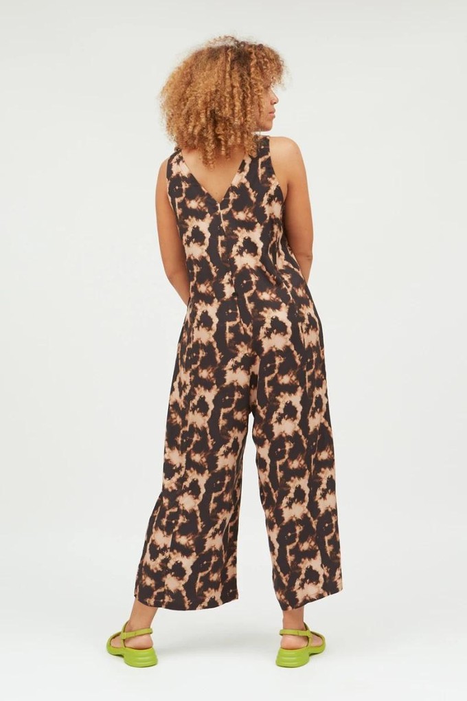 Esla print jumpsuit - tie dye from Brand Mission