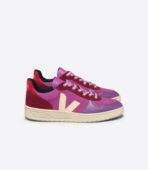 V10 suede sneaker - multi ultraviolet calcaire from Brand Mission