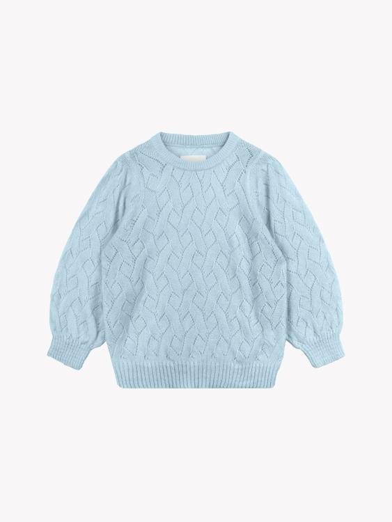 Dahlia sweater - ice blue from Brand Mission