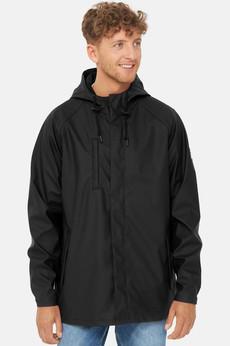 Passby Plain regenjas jas - jet black via Brand Mission