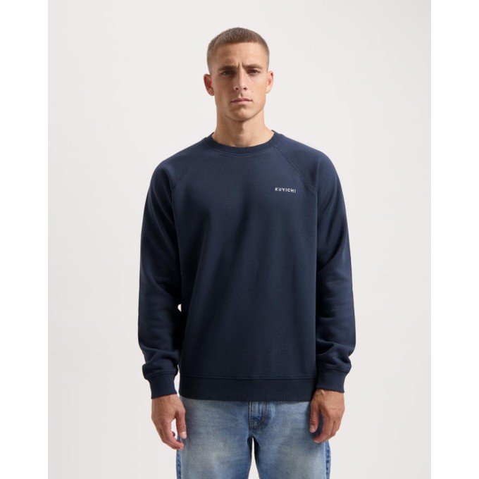 Randy Raglan Sweater - Dark Navy from Brand Mission