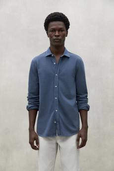 Gotham shirt - light indigo via Brand Mission