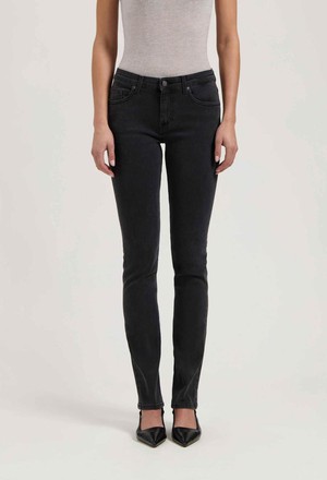 Faye slim jeans - stone black from Brand Mission