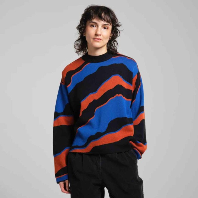 Limhamn sweater mountains - multi from Brand Mission