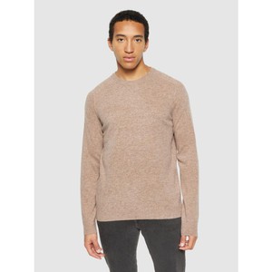 Basic o-neck knit - kelp melange from Brand Mission