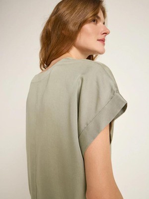 Top tencel - aqua grey from Brand Mission