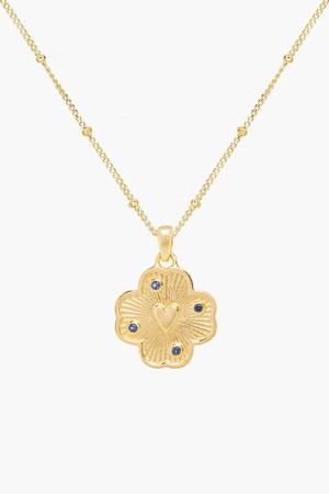 Medallion necklace gold plated from Brand Mission