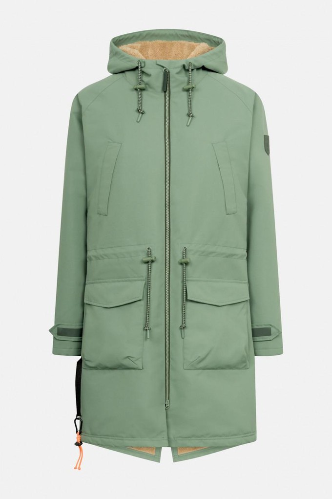 Phoebholm winterjas - hedge green from Brand Mission