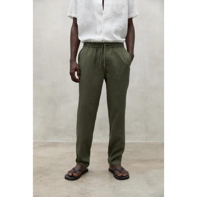 Ethic linen pants  - khaki from Brand Mission